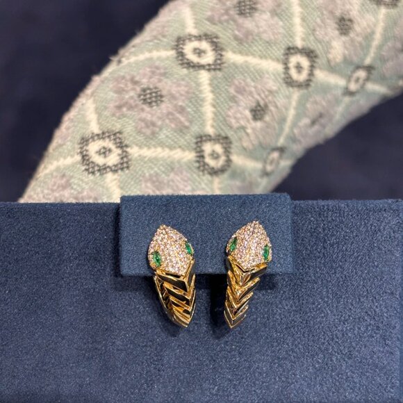 APM Monaco Kaa Gold Earrings - Picture 4 of 5